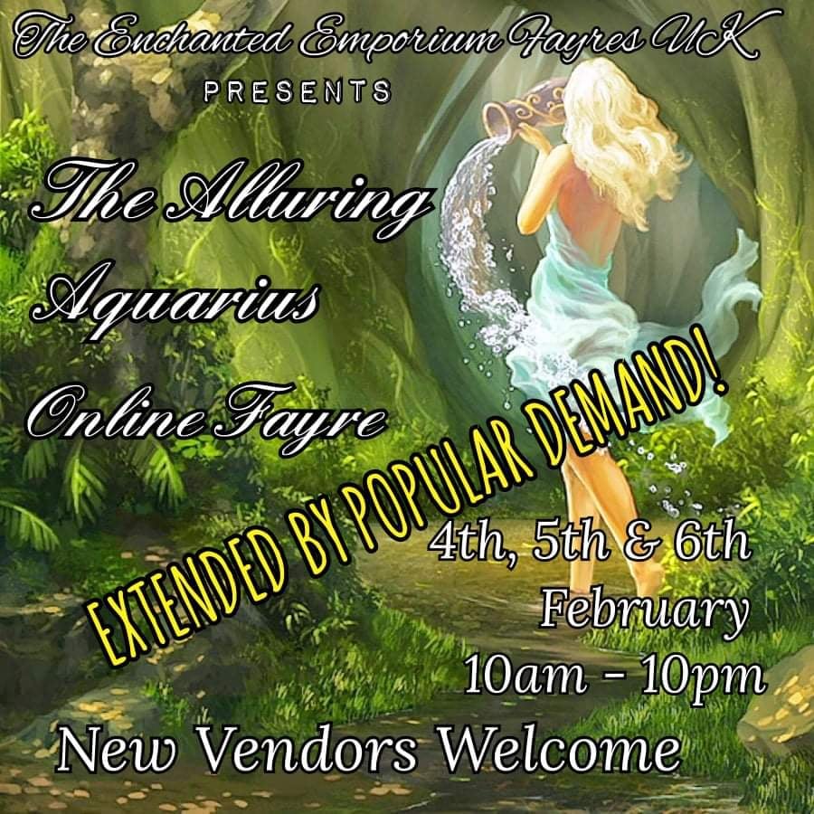 The Alluring Aquarius Fayre (Online) - February 4th, 2022 to February 6th, 2022